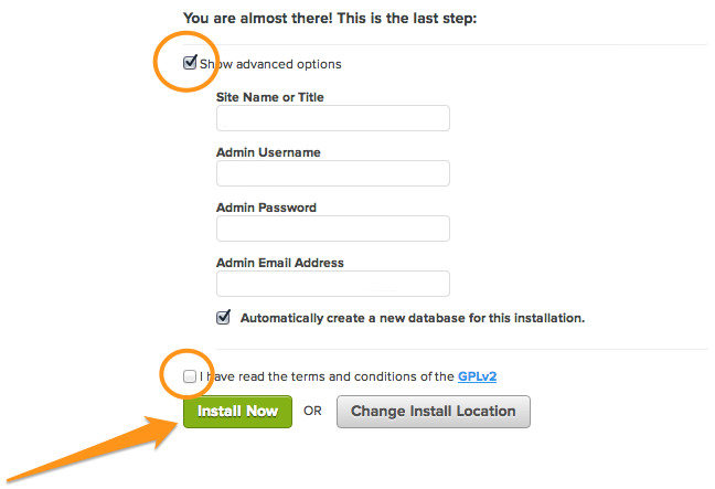Bluehost options avancées WordPress