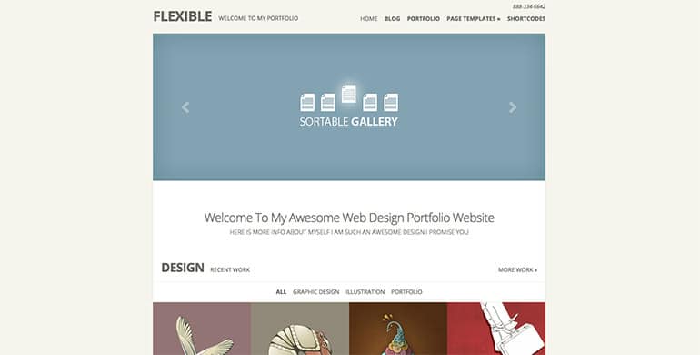 flexible theme