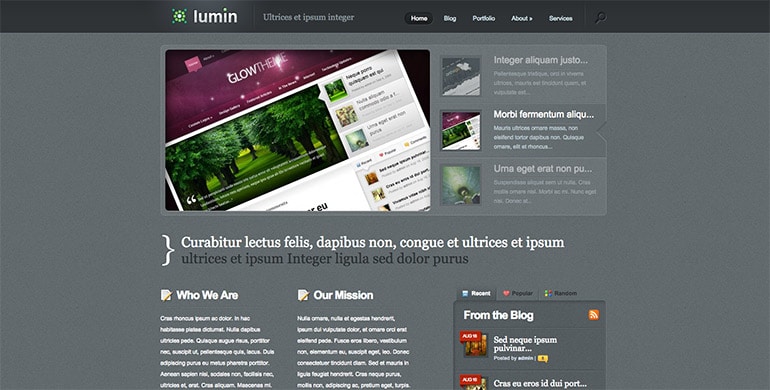 lumin-theme