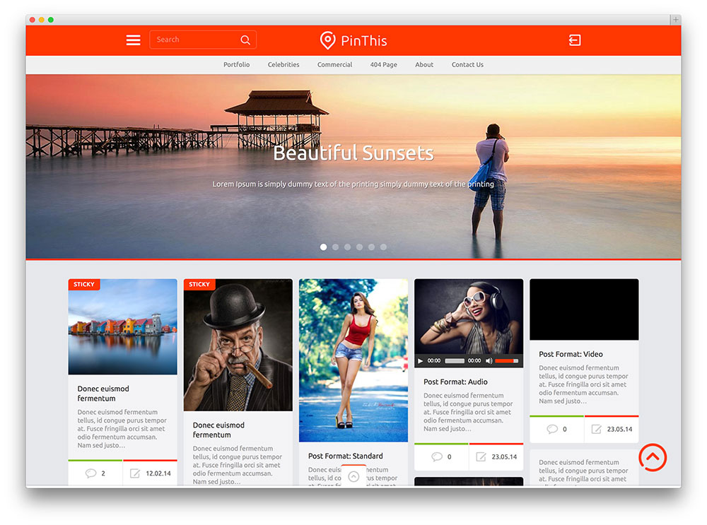 PinThis - blog inspiré par Pinterest