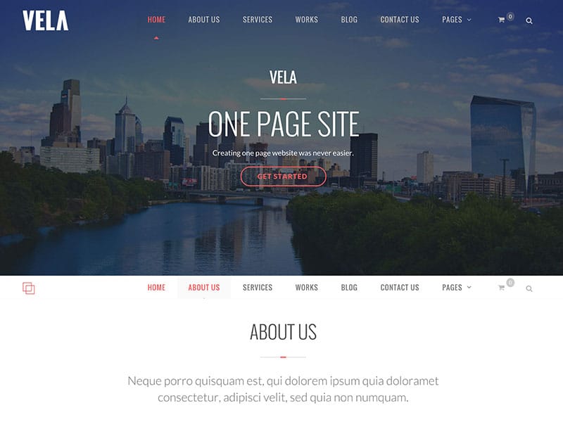 vela thème WP