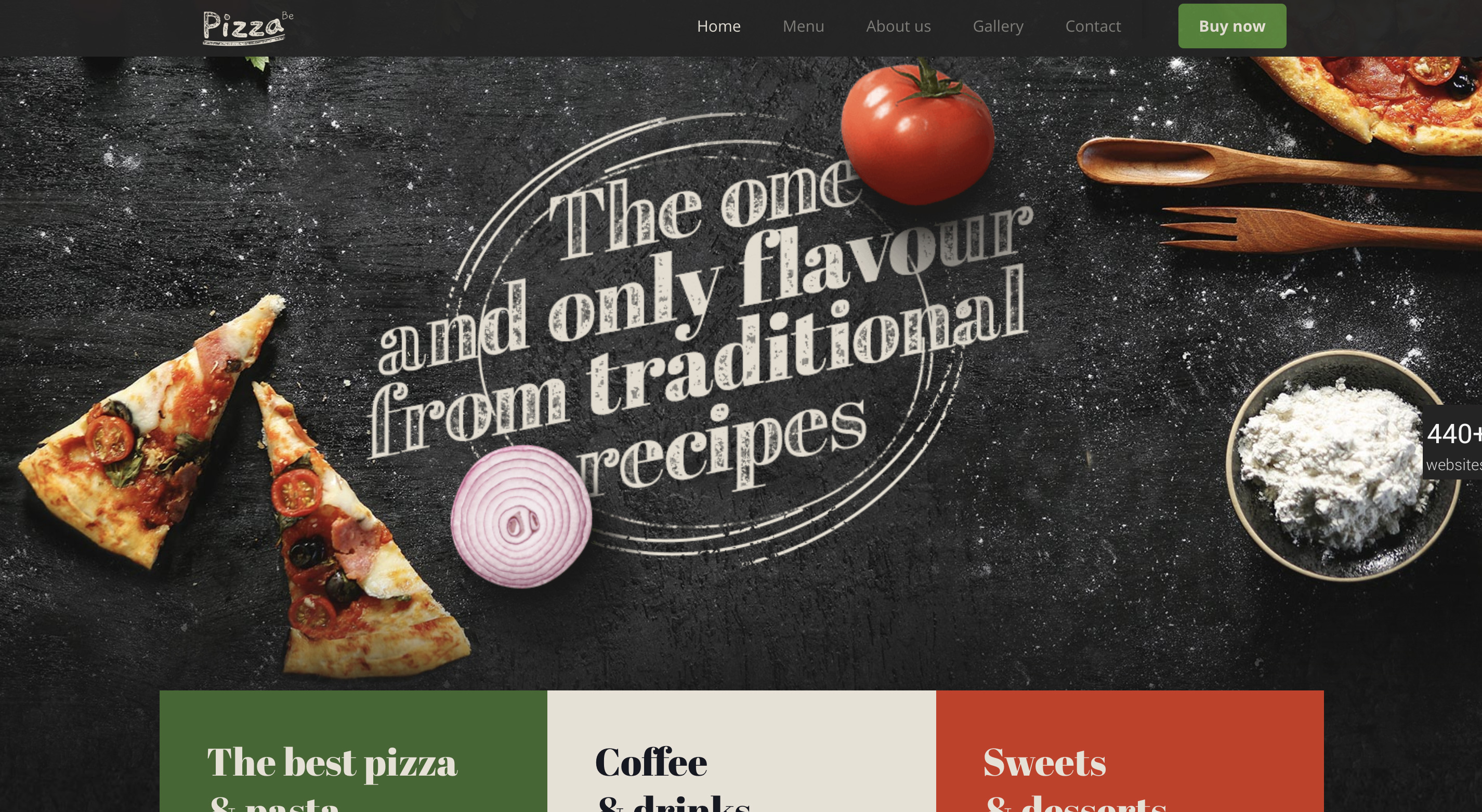 betheme restaurant pizza