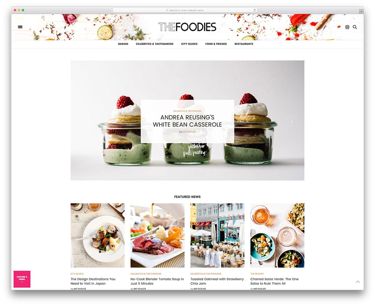 the-voux-minimal-food-blog-website-template