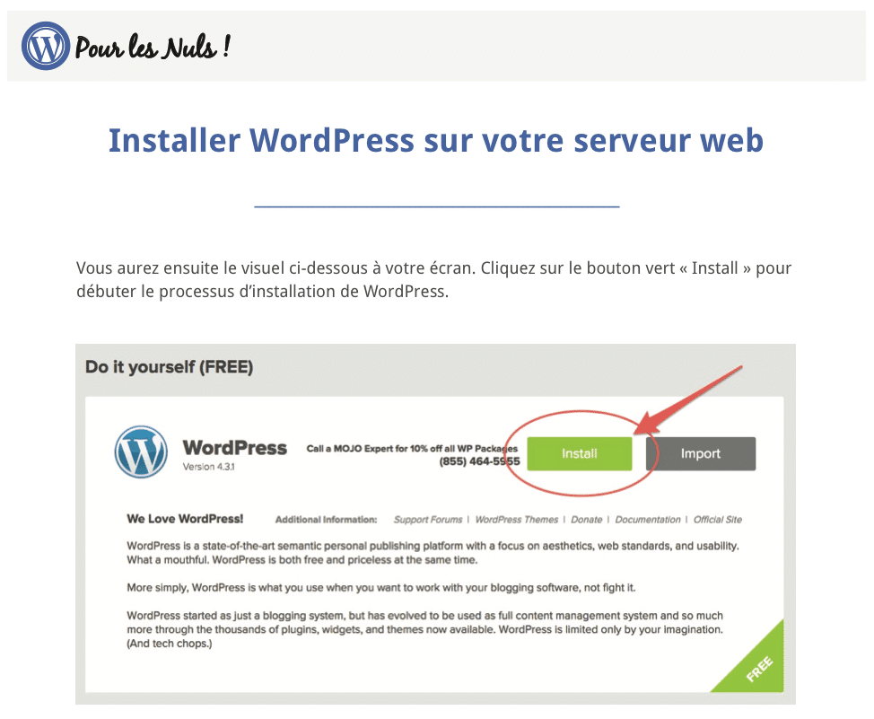pdf WordPress Pour les Nuls screenshot2