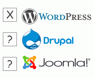 Comparaison de CMS