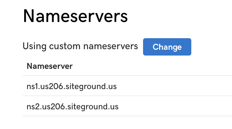 nameserver dns