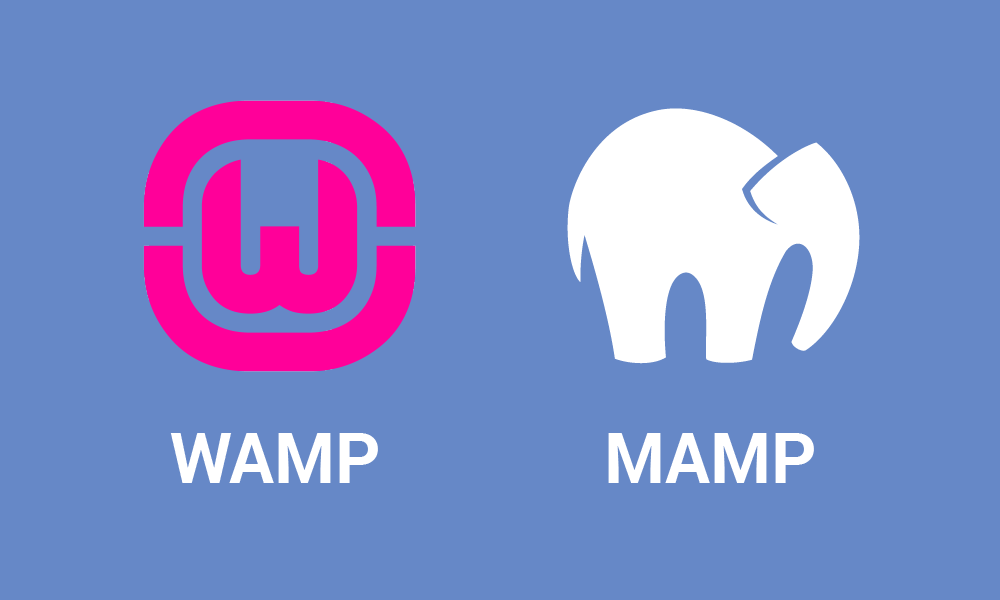 Logo de Wamp et Mamp