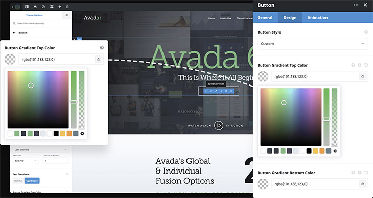 Avada Fusion Builder