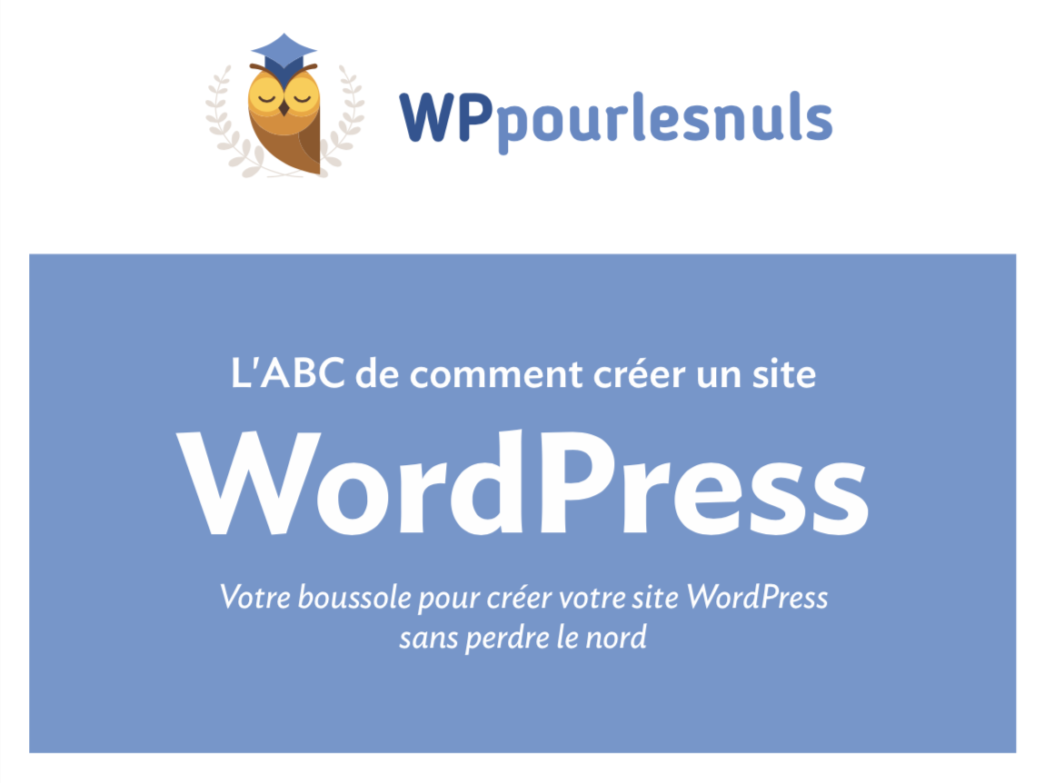 WordPress Pour les Nuls PDF créer site 01