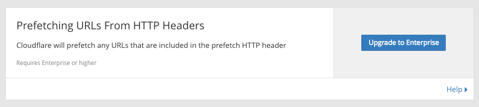 prefetching url from http headers