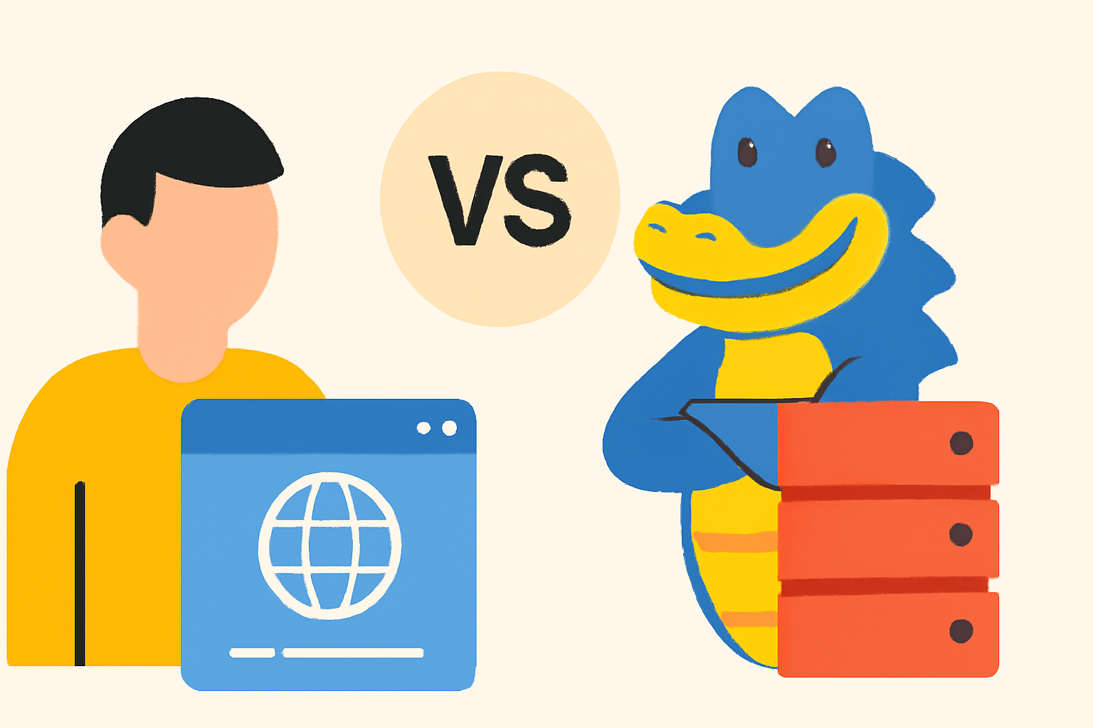 GoDaddy vs HostGator : Comparatif de géants américains