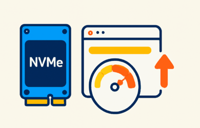 NVMe: Le stockage SSD qui accélère votre site WordPress