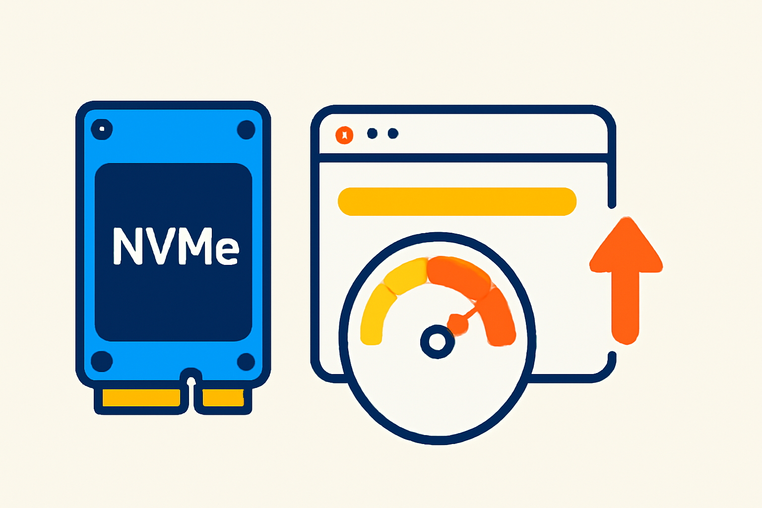 NVMe: Le stockage SSD qui accélère votre site WordPress