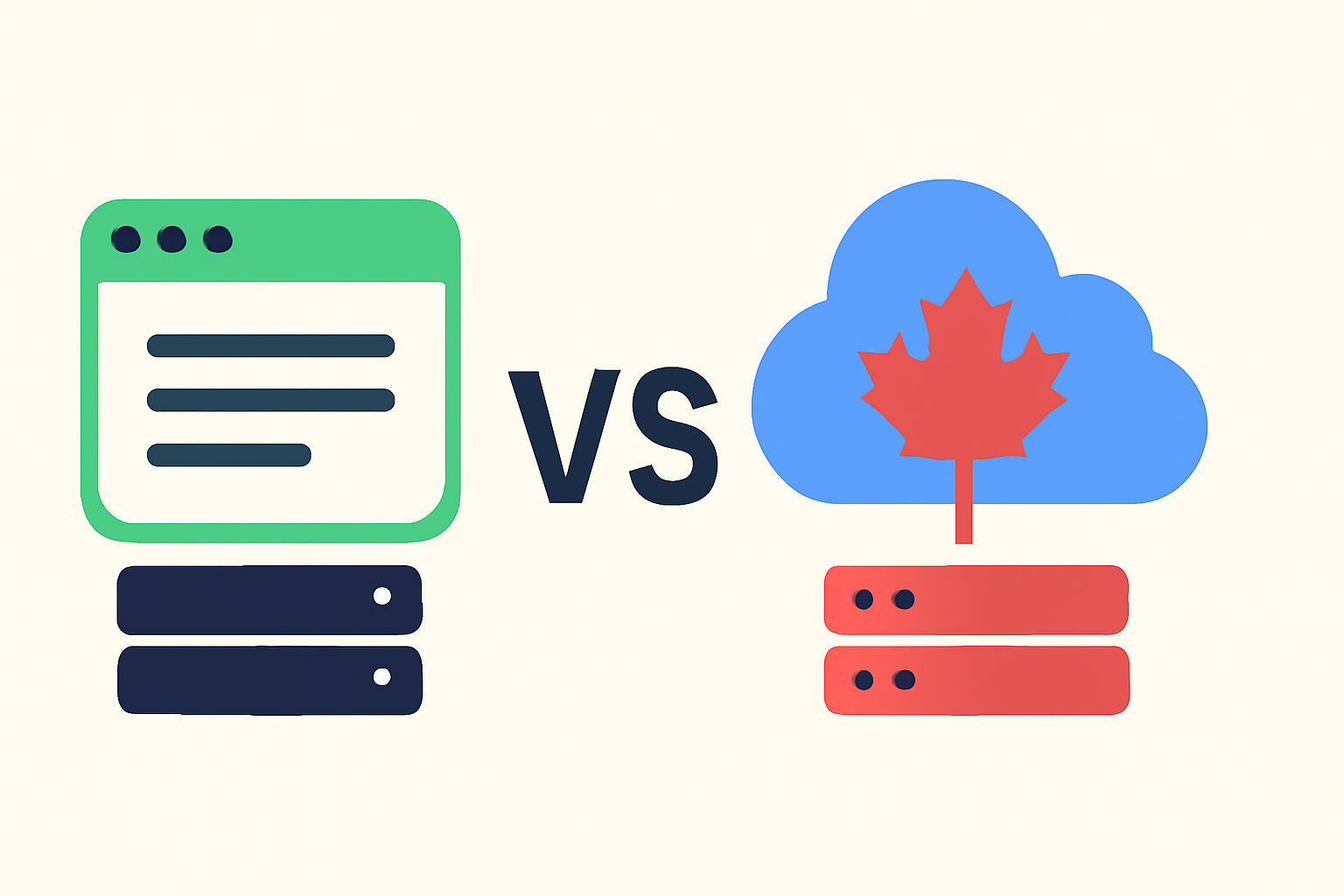 Webnames vs Canspace: Quel hébergeur canadien choisir?