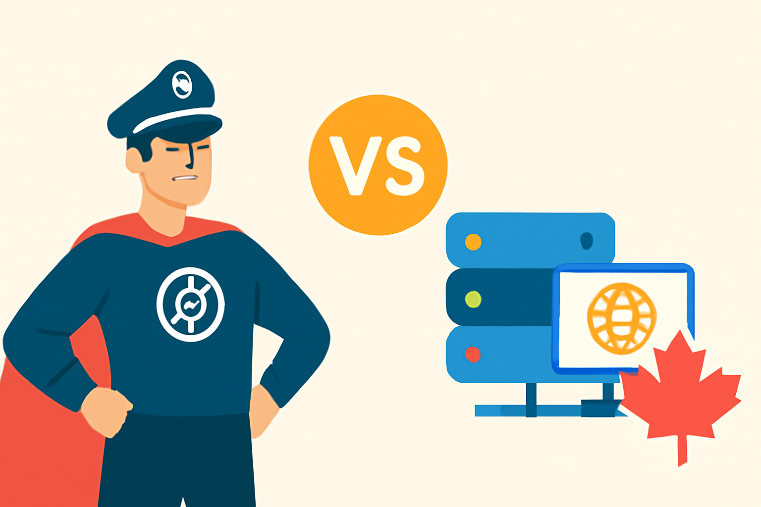 Capitaine web vs Ex2: Quel hébergeur WordPress choisir au Canada?