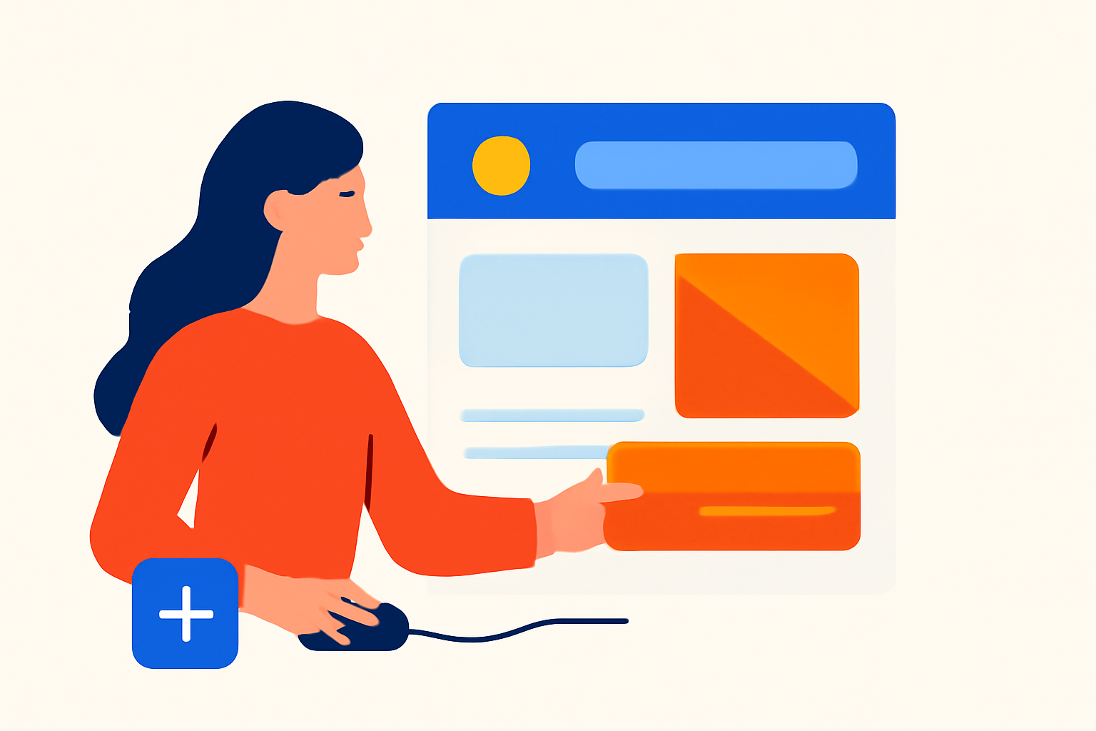 Étape 2 : Utiliser le constructeur de pages